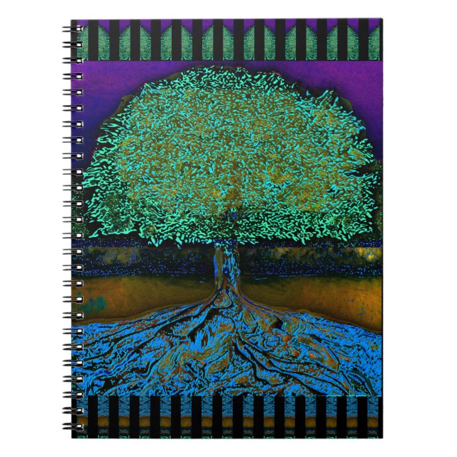 Cuaderno Arte de árbol de la vida (Frente)