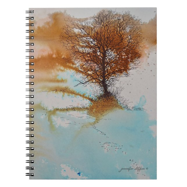 Cuaderno Arte de árbol paisajístico (Frente)