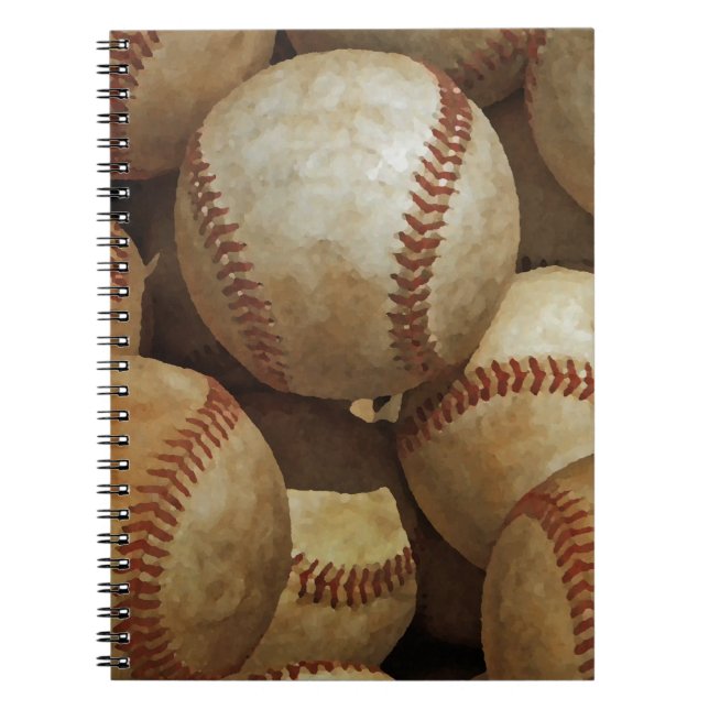 Cuaderno Arte de béisbol (Frente)
