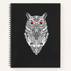 Cuaderno arte de búho