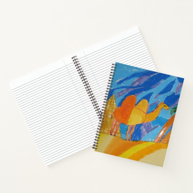 Cuaderno Arte de camello por dibujo infantil (Interior)