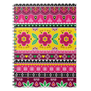 Cuaderno Arte de camiones indio o paquistaní inspirado por
