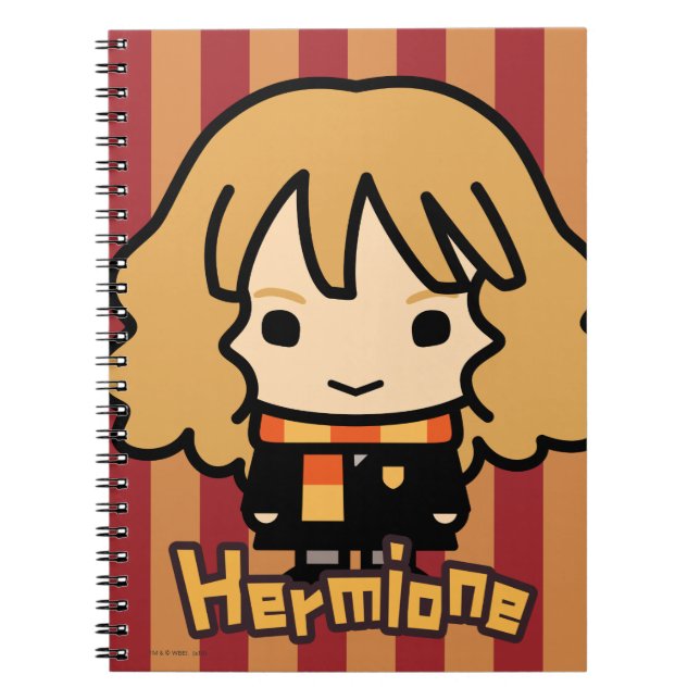Cuaderno Arte de caricatura de Hermione Granger (Frente)