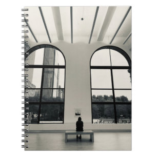 Cuaderno Arte de Chicago, negro y blanco