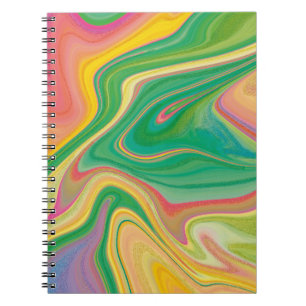 Cuaderno arte de color vibratorio