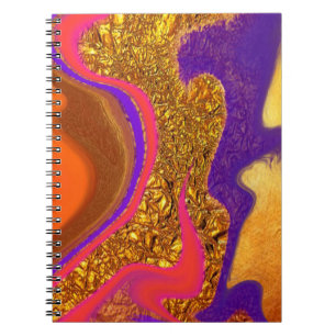 Cuaderno arte de color vibratorio