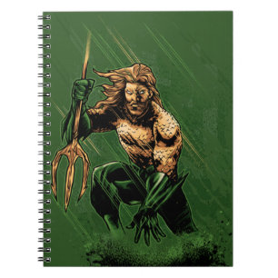 Cuaderno Arte de cómic dinámico del guerrero Tridente del R