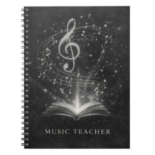 Cuaderno Arte de Constelación de Polvo de Tiza para Profeso