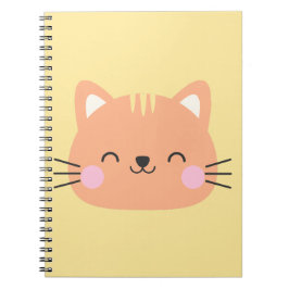 Cuaderno Arte de cumpleaños de gato para niños