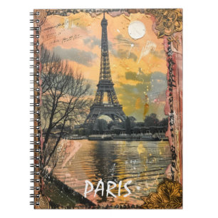 Cuaderno Arte de época romántico de París Francia