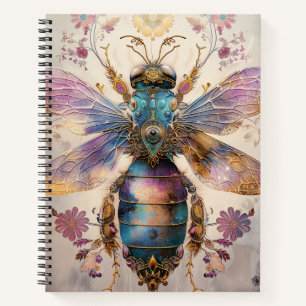 Cuaderno Arte de fantasía de escarabajo joya Steampunk (2)