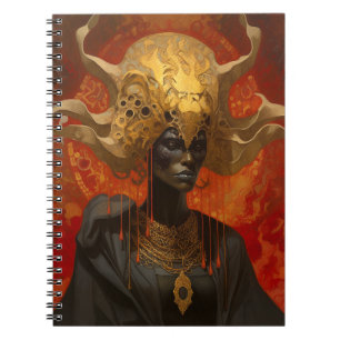 Cuaderno Arte de fantasía de la diosa reina