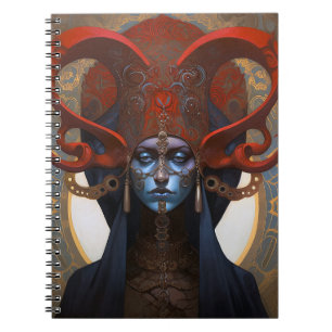 Cuaderno Arte de fantasía de la diosa reina