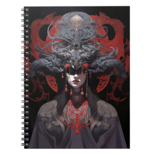Cuaderno Arte de fantasía de la Reina Demonio