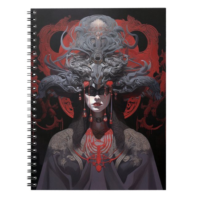 Cuaderno Arte de fantasía de la Reina Demonio (Frente)