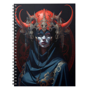 Cuaderno Arte de fantasía de la Reina Demonio