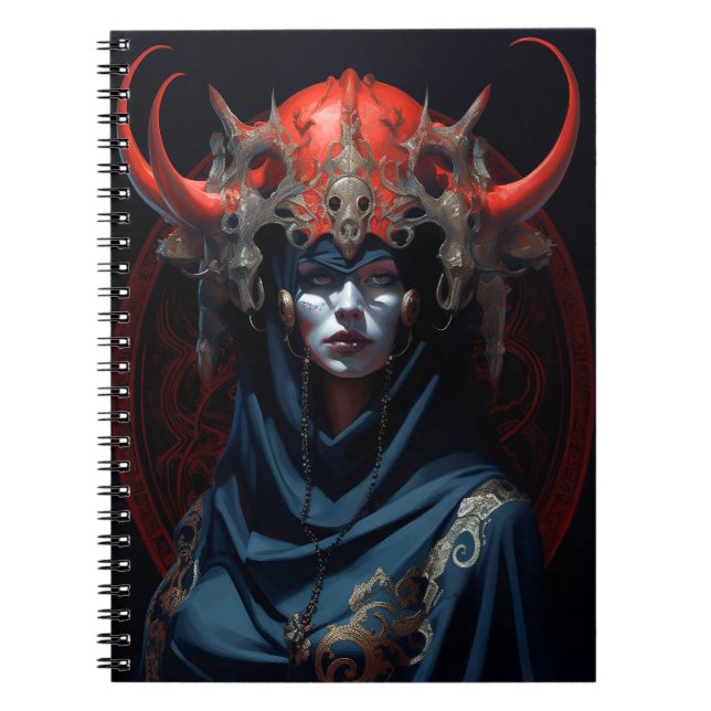 Cuaderno Arte de fantasía de la Reina Demonio (Frente)