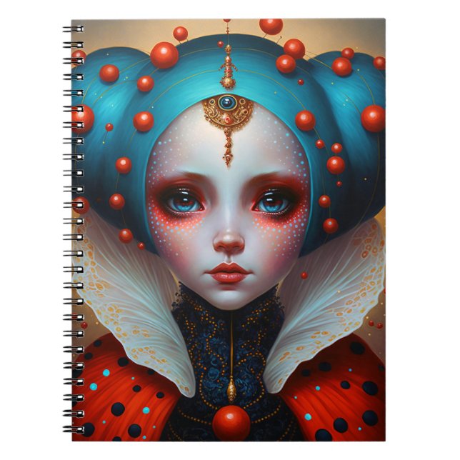 Cuaderno Arte de fantasía de Reina Cuta (Frente)
