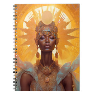 Cuaderno Arte de fantasía de Sun Goddess