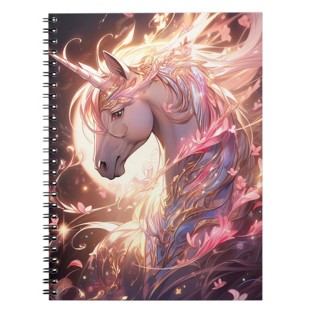 Cuaderno Arte de fantasía de Unicorn (Frente)