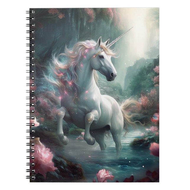 Cuaderno Arte de fantasía de Unicorn (Frente)