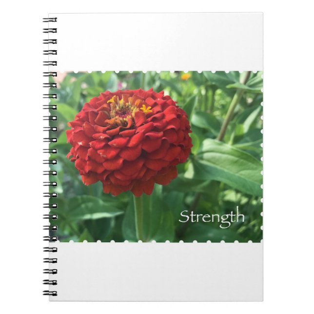 Cuaderno Arte de flor de fuerza (Frente)