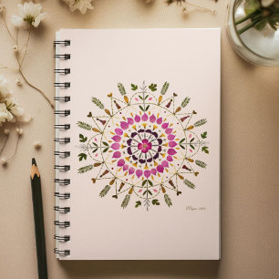 Cuaderno Arte de Flor Prensada por S. Frigui de la Original