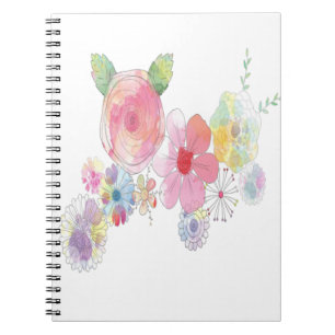 Cuaderno Arte de flores acuáticas