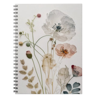 Cuaderno Arte de flores silvestres