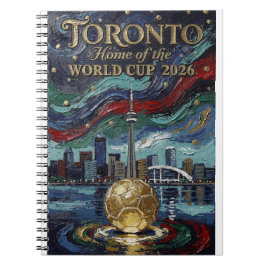 Cuaderno Arte de fútbol de Toronto 2026 Estadio
