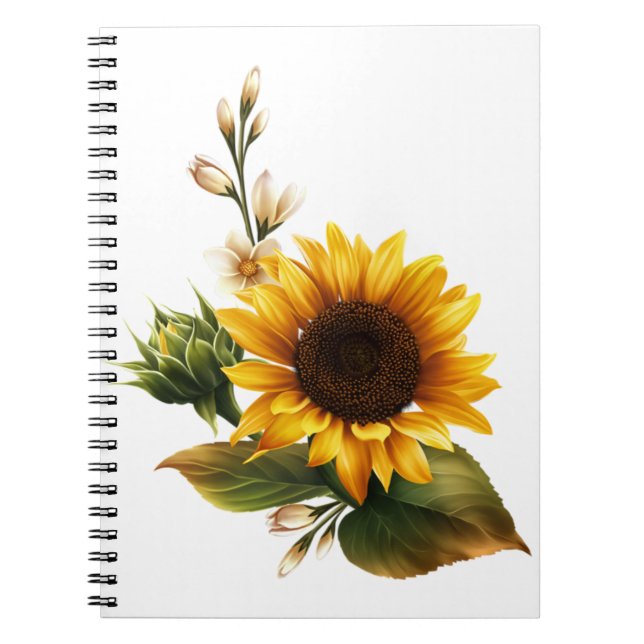 Cuaderno Arte de Girasol (Frente)