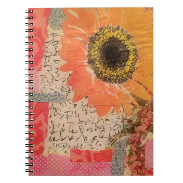 Cuaderno arte de girasol (Frente)