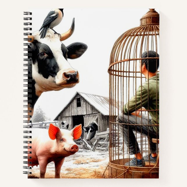 Cuaderno Arte de granja (Anverso)