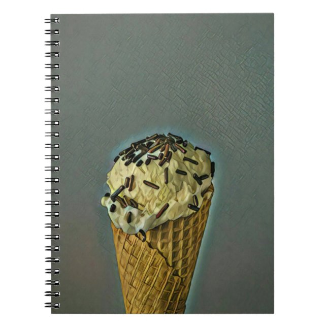 Cuaderno Arte de helados de época (Frente)