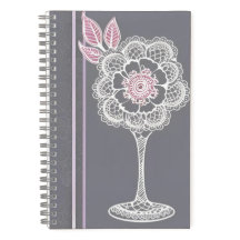 Arte de IA rosa y gris