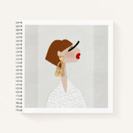 Cuaderno Arte de ilustración de moda de nueva apariencia