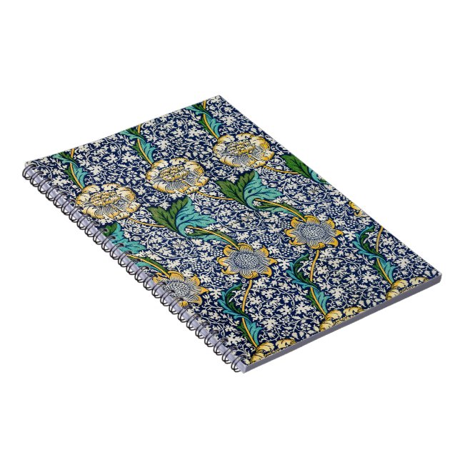 Cuaderno Arte de Kennet Floral William Morris (Lado Derecho)