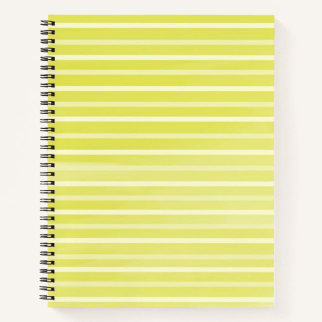 Cuaderno arte de la acuarela de rayas (Anverso)