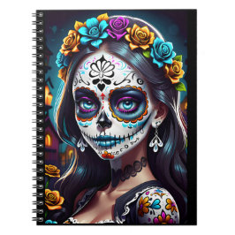 Cuaderno Arte de la calavera del azúcar - Belleza cultural