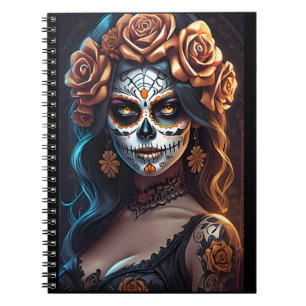 Cuaderno Arte de la calavera del azúcar - Expresiones color
