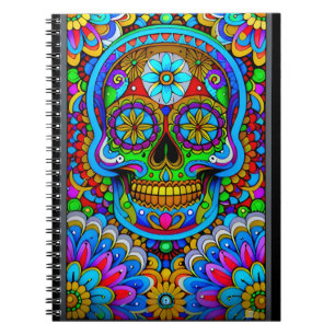 Cuaderno Arte de la calavera del azúcar - Un espectro de es
