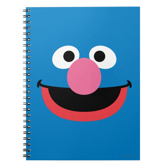 Cuaderno Arte de la Cara de Grover (Frente)