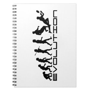 Cuaderno Arte de la evolución del deporte del rugby