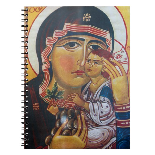 Cuaderno Arte de la Madre María y Jesús (Frente)