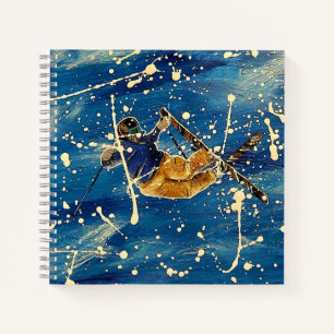 Cuaderno Arte de la plataforma de salto de esquí