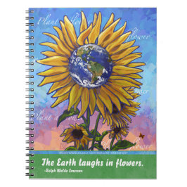 Cuaderno Arte de la Tierra del girasol