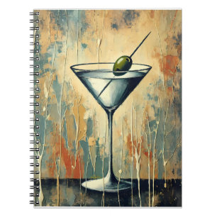 Cuaderno Arte de Martini de Medios Mixtos de Mitad de Siglo