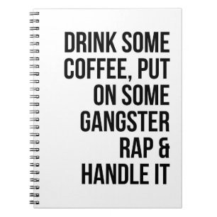 Cuaderno Arte De Música Rap Y Manejarlo