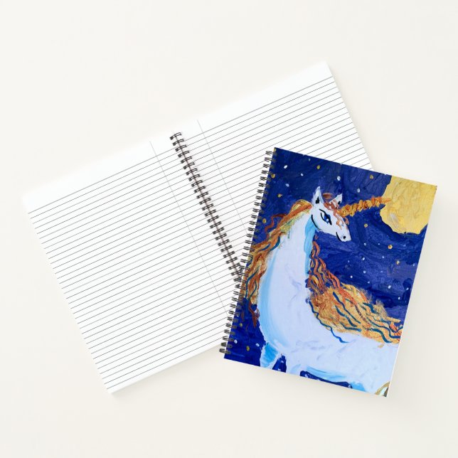 Cuaderno "Arte de niños" de Unicornio (Interior)