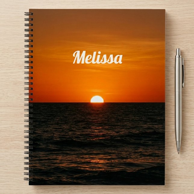 Cuaderno Arte de pared con nombre personalizado de océano a (Subido por el creador)